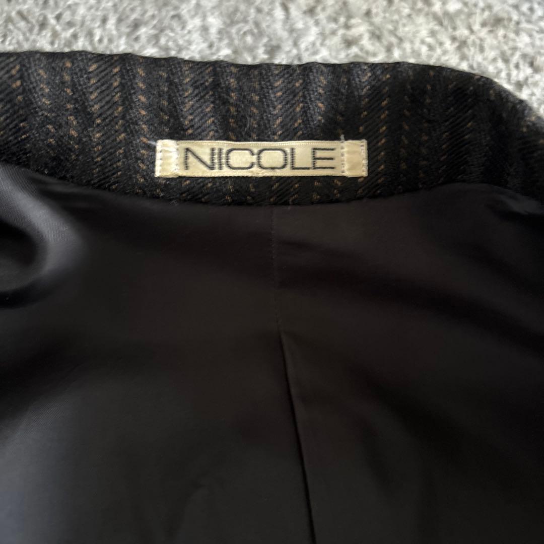 90's NICOLE ダブルブレスト　スーツ　archive ヴィンテージ