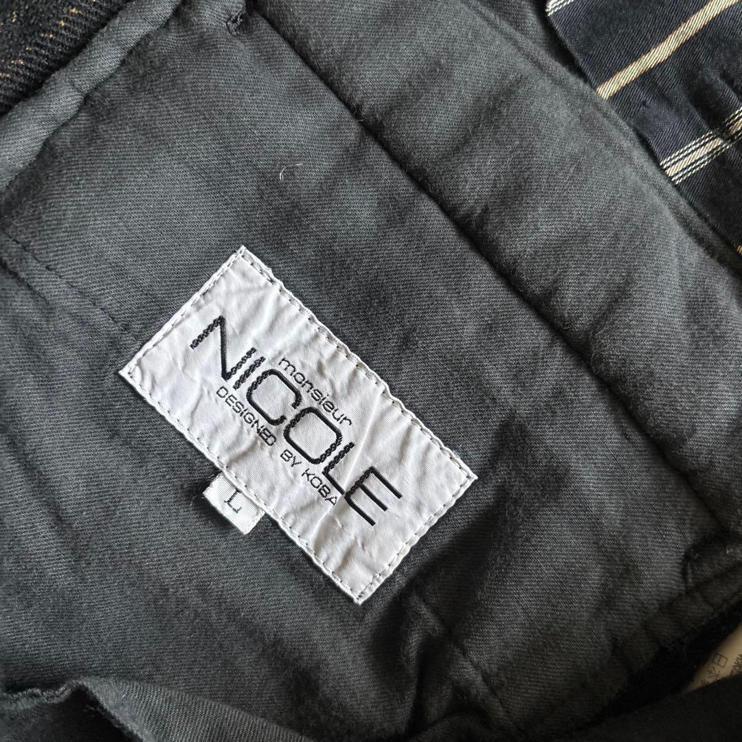 90's NICOLE ダブルブレスト　スーツ　archive ヴィンテージ