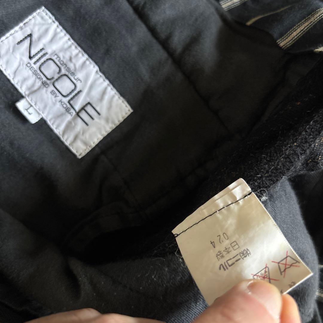 90's NICOLE ダブルブレスト　スーツ　archive ヴィンテージ