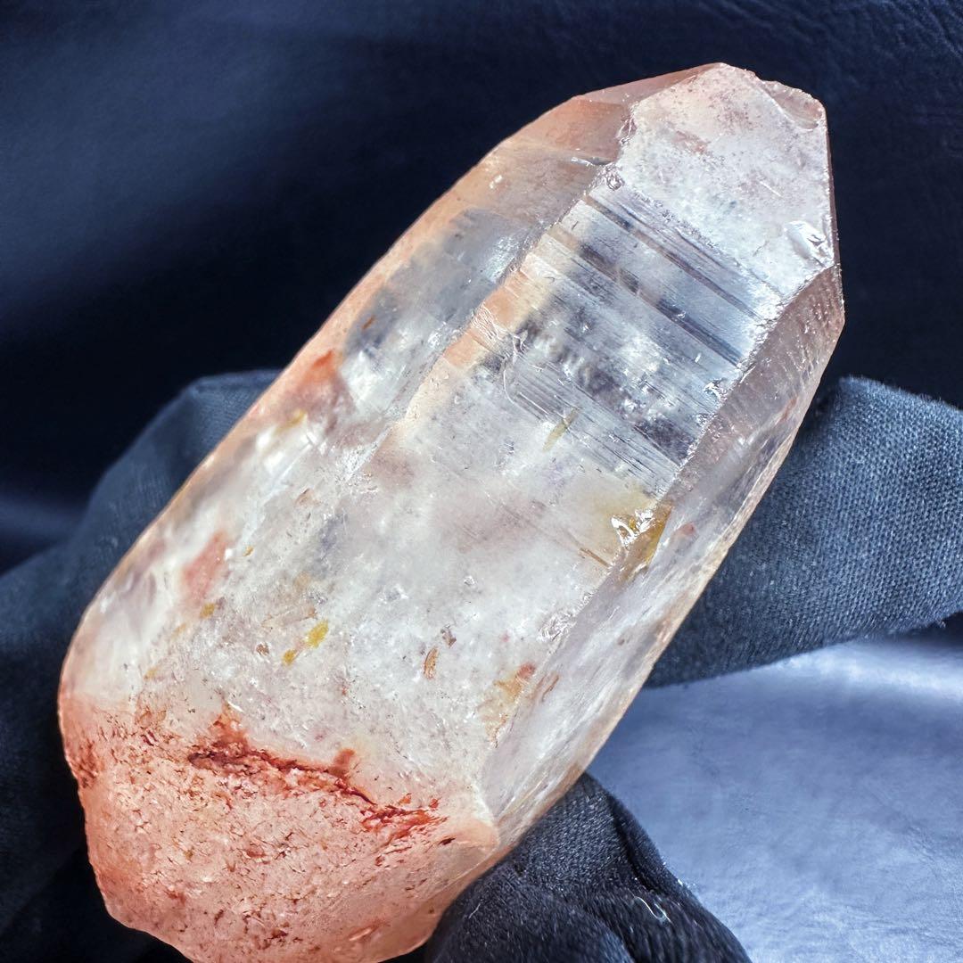 爆レア❗️超綺麗♡可愛い♡レインボー☆ピンクレムリアンシード原石ポイントA1335