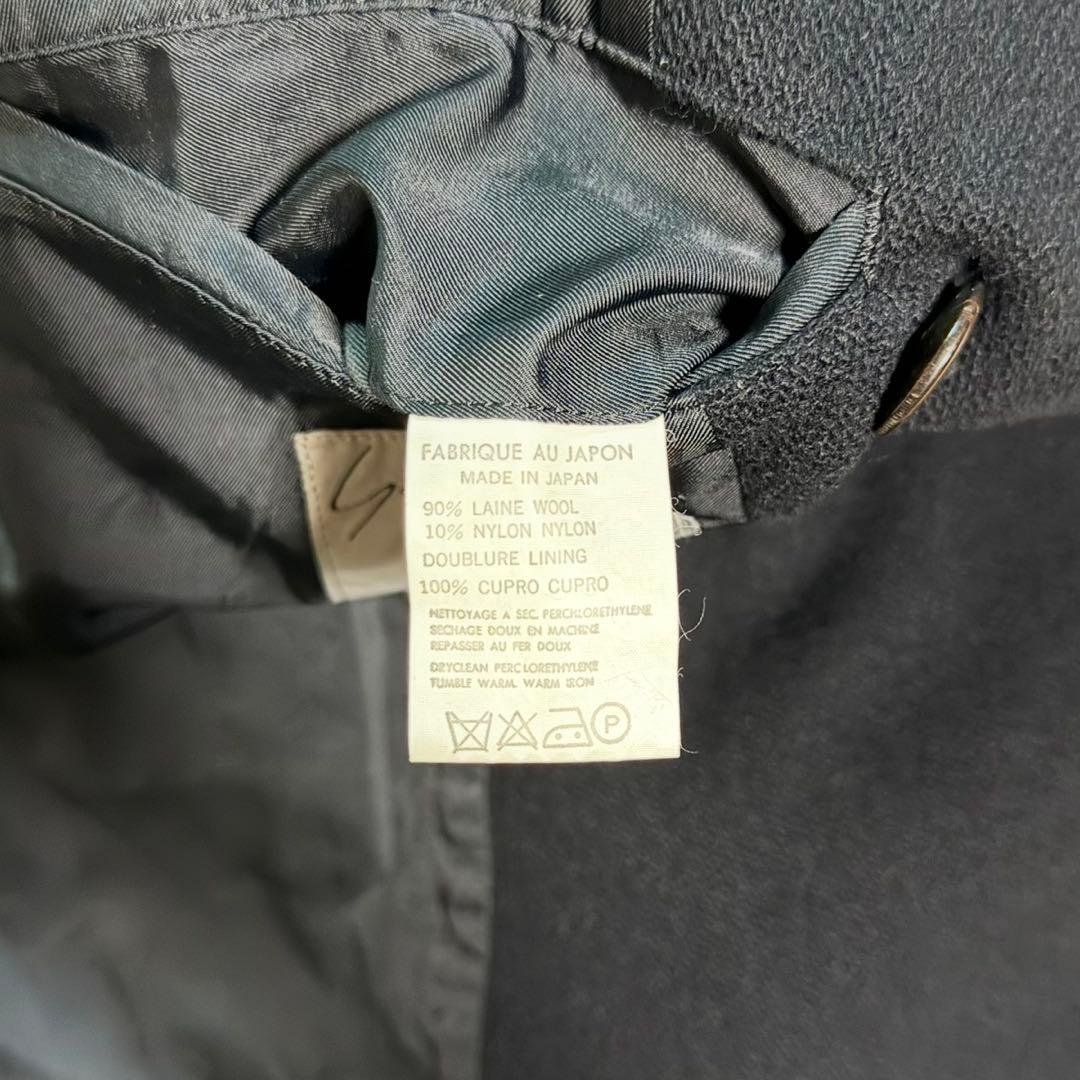 80s YOHJI YAMAMOTO pour homme ステッチ ピーコート
