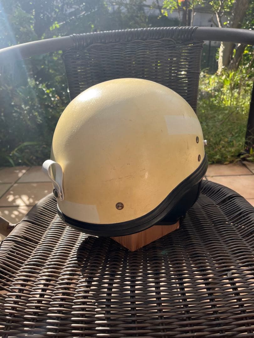 BUCO ブコ プロテクター　リブ付き太ゴム　ビンテージ ハーフヘルメット