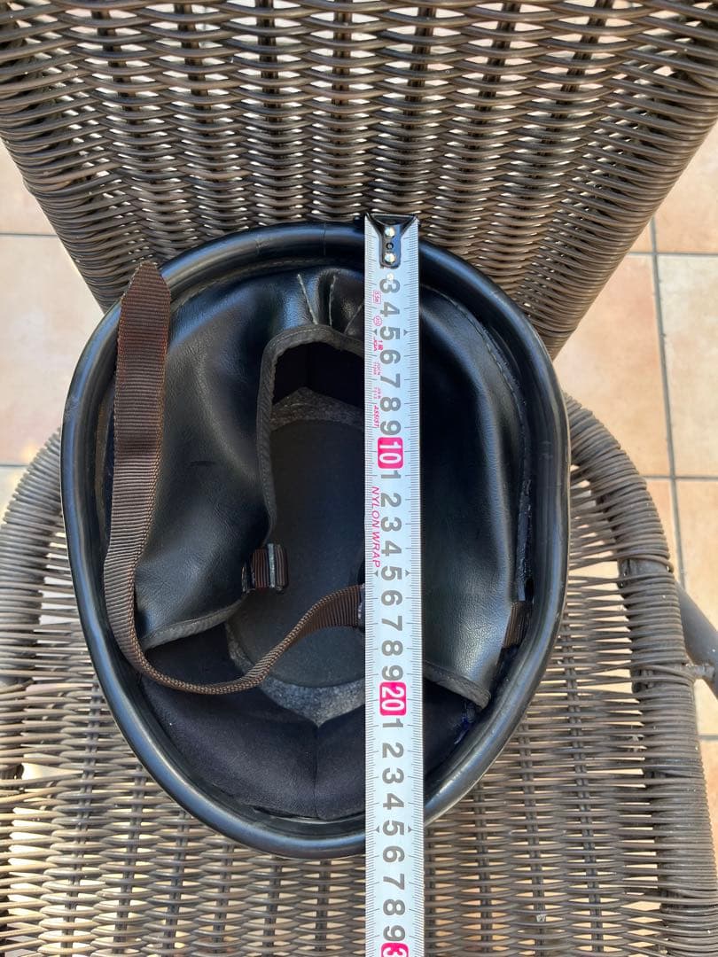 BUCO ブコ プロテクター　リブ付き太ゴム　ビンテージ ハーフヘルメット