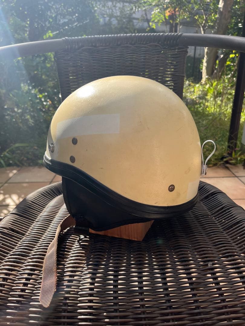 BUCO ブコ プロテクター　リブ付き太ゴム　ビンテージ ハーフヘルメット