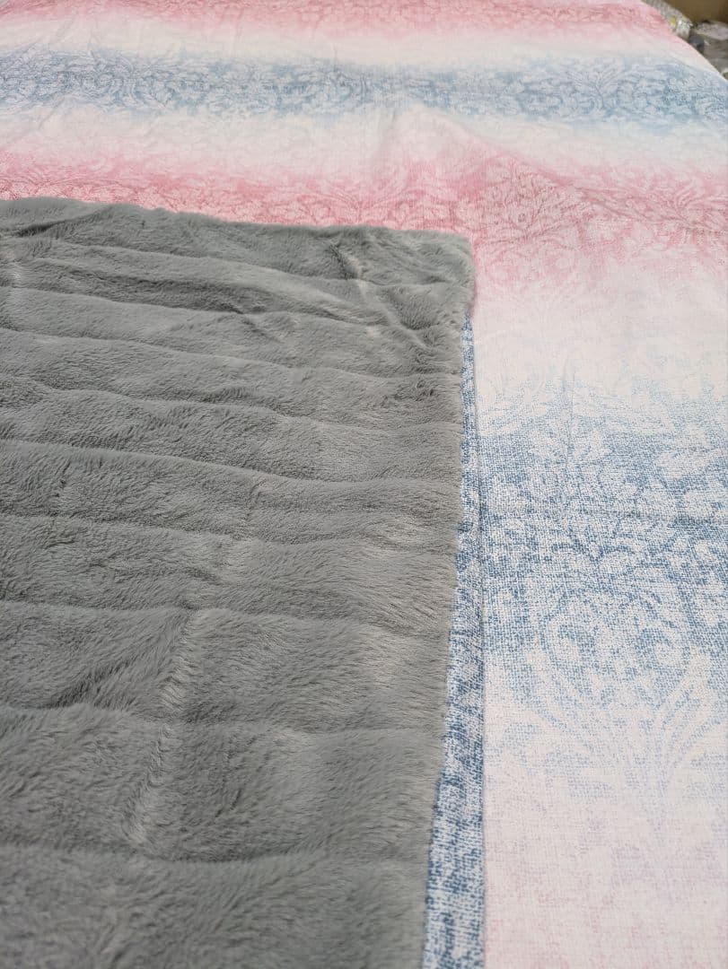 西川あったか掛けふとんカバー2枚組ラビットファー　清水康男様