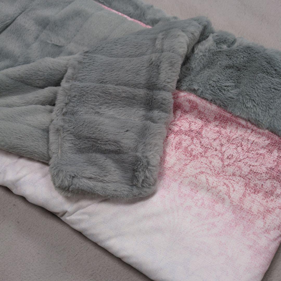 西川あったか掛けふとんカバー2枚組ラビットファー　清水康男様