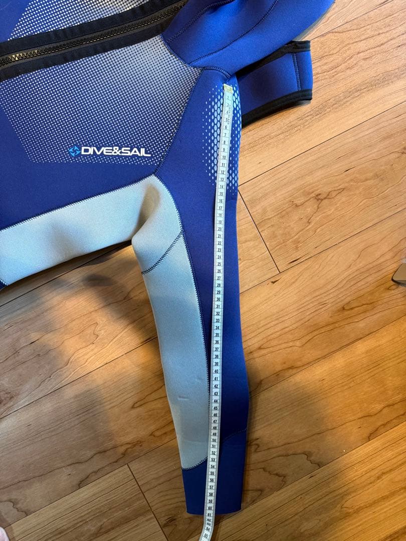 5mmウェットスーツ上下セット Mサイズ｜ほぼ未使用