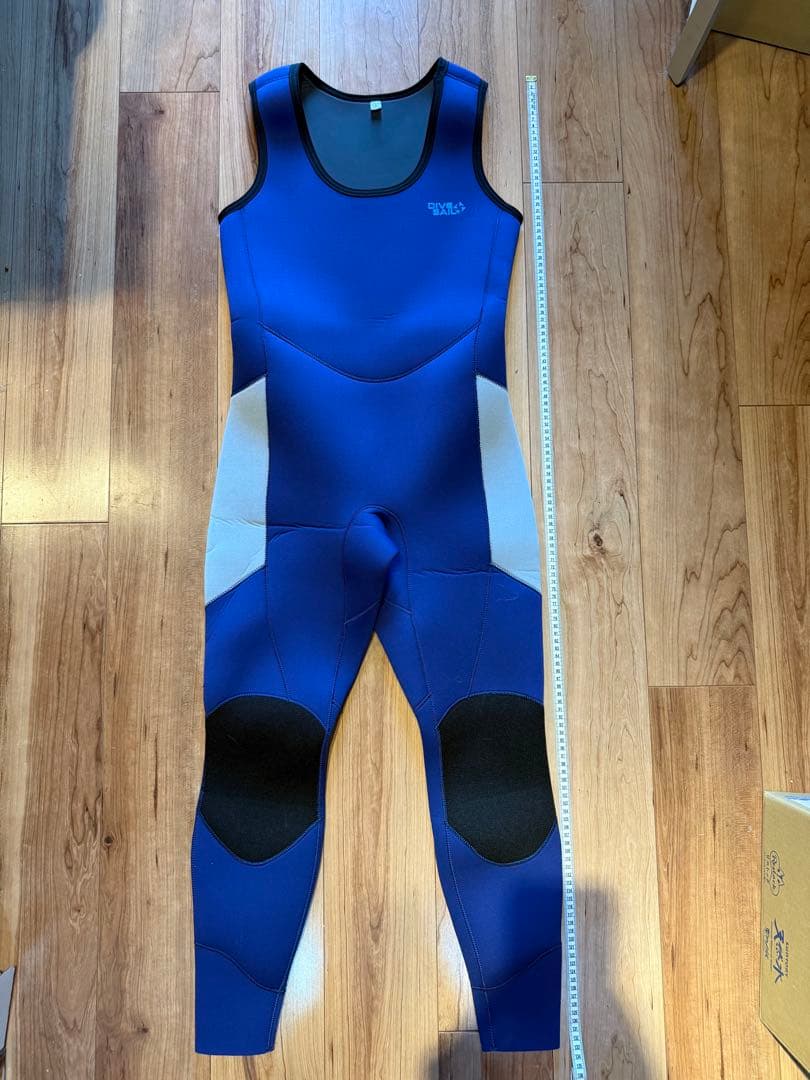 5mmウェットスーツ上下セット Mサイズ｜ほぼ未使用