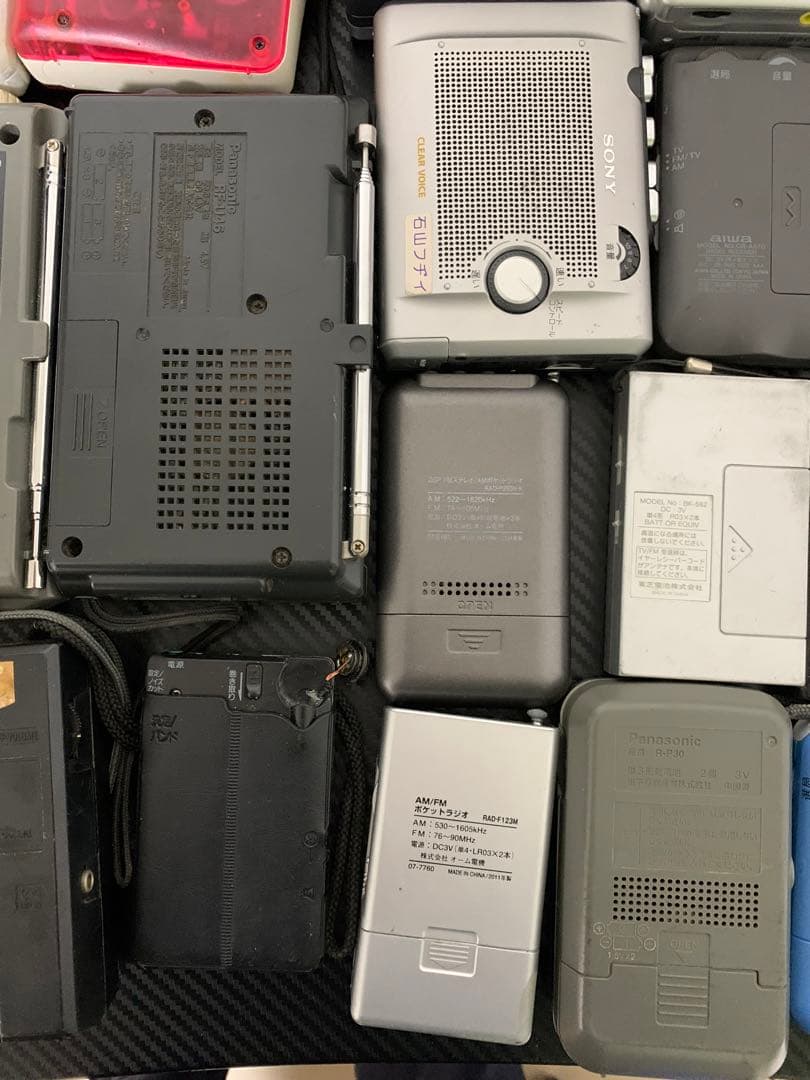 SONY.PANASONIC.ポータブルプレーヤー.カセット.ラジオ.まとめ売り