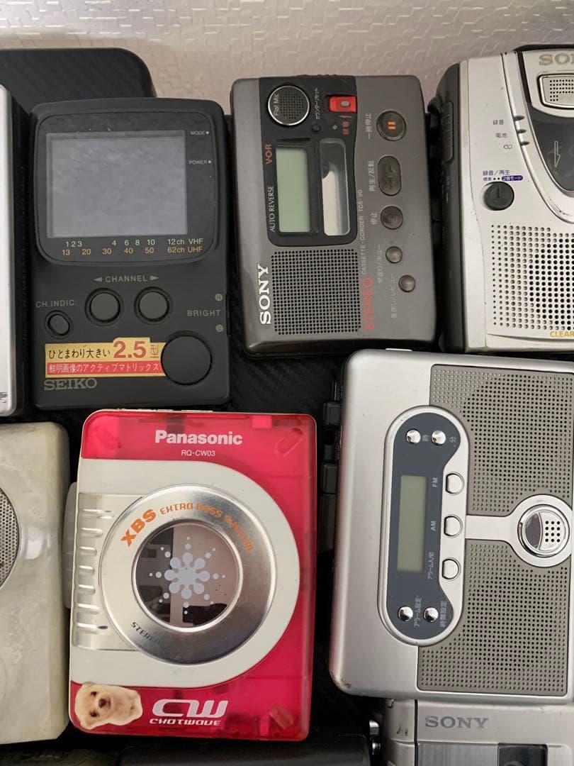 SONY.PANASONIC.ポータブルプレーヤー.カセット.ラジオ.まとめ売り