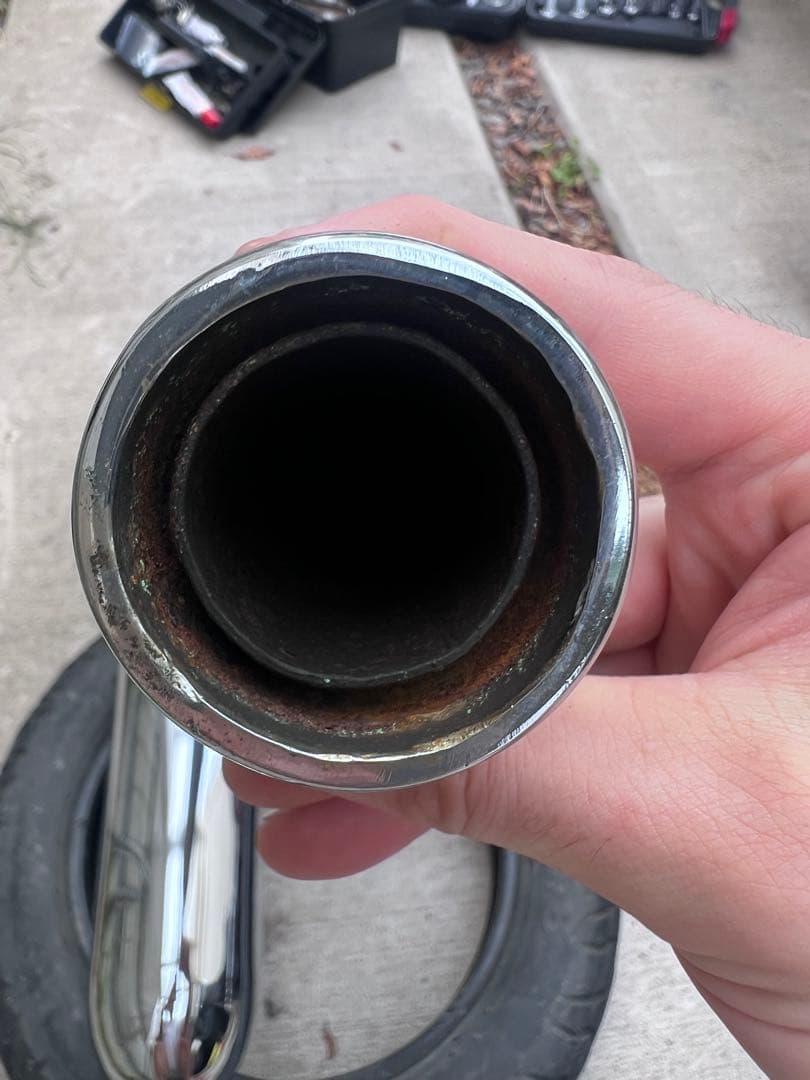 トライアンフ 純正オプション　スポーツマフラー ボンネビル t100