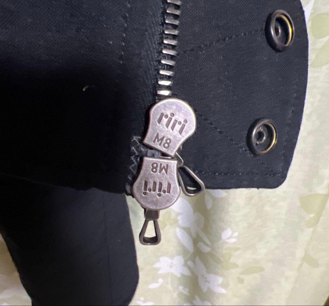 ATTACHMENT ブラックN-2Bミリタリージャケット サイズ2 ファー付き