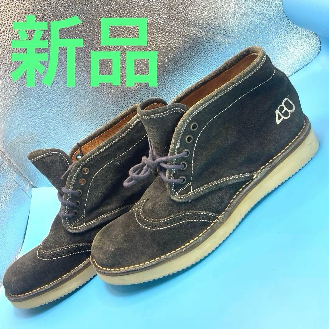 430×パラディン　チェッカブーツ　コラボ　限定モデル　モカシンブーツ　28㎝