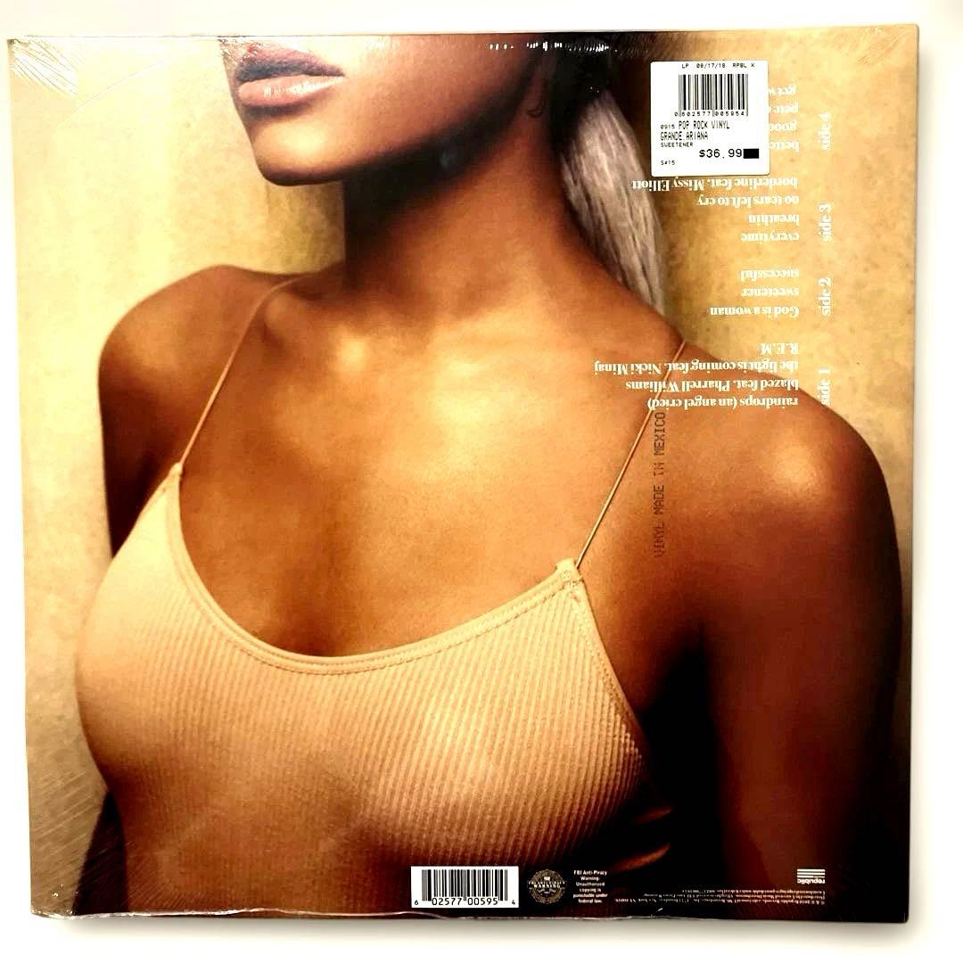 Ariana Grande Sweetener レコード 2018年発売　未開封