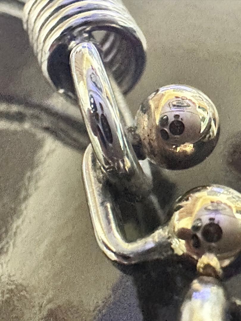 バングル TIFFANY&Co. ティファニー ダブルフック&アイ 14K刻印