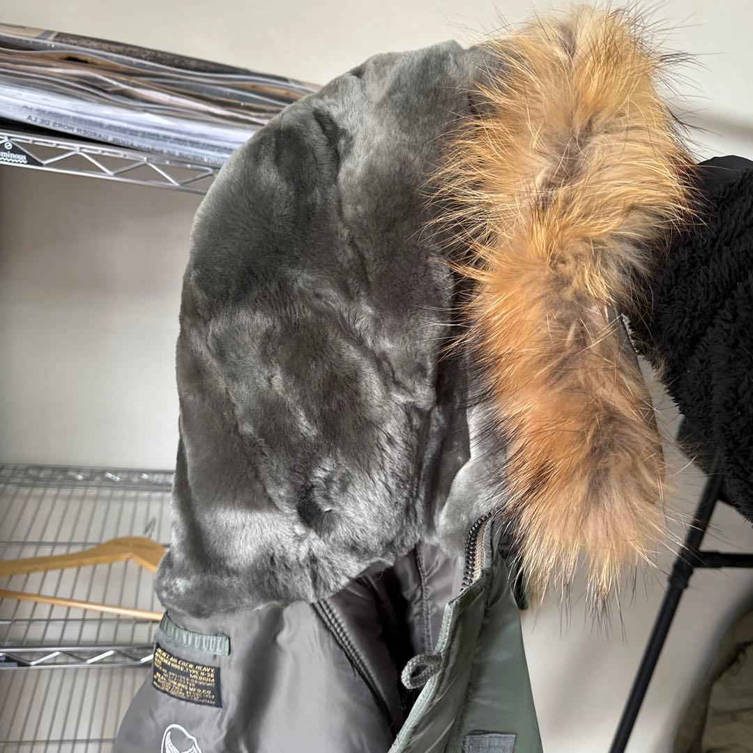 アメリカンワイドシルエットの復刻N-3B 38 M REAL SIMONS