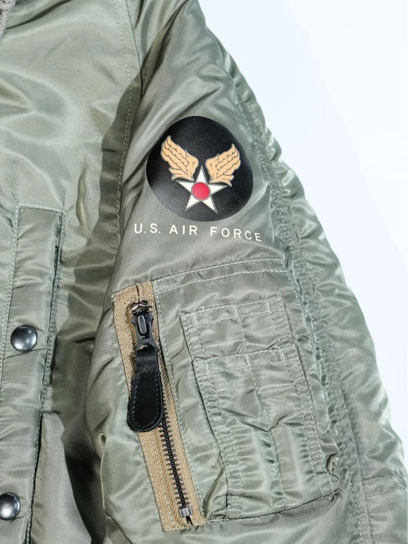 アメリカンワイドシルエットの復刻N-3B 38 M REAL SIMONS