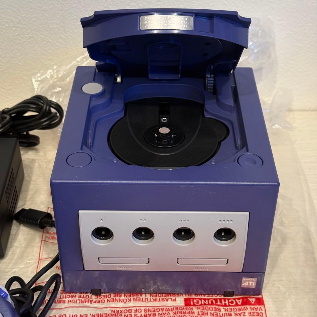 ゲームキューブ 本体 バイオレット 箱付き