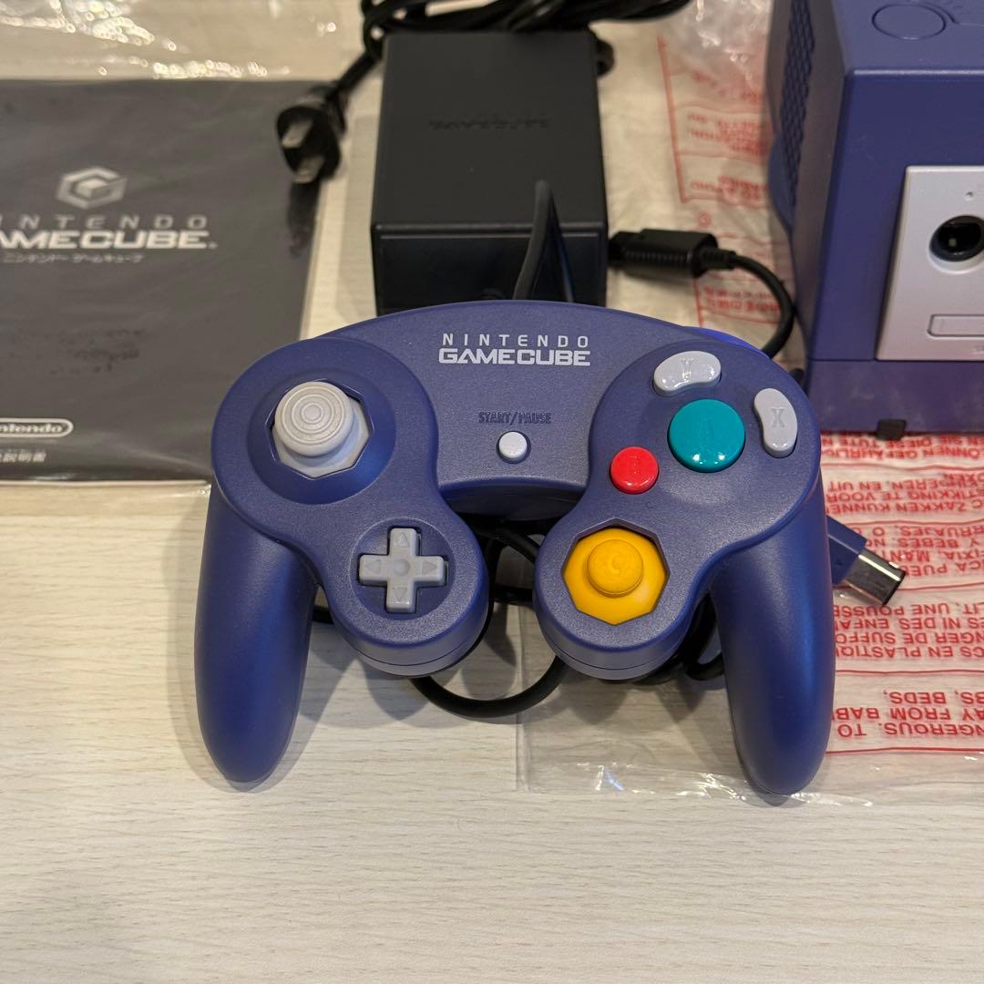 ゲームキューブ 本体 バイオレット 箱付き