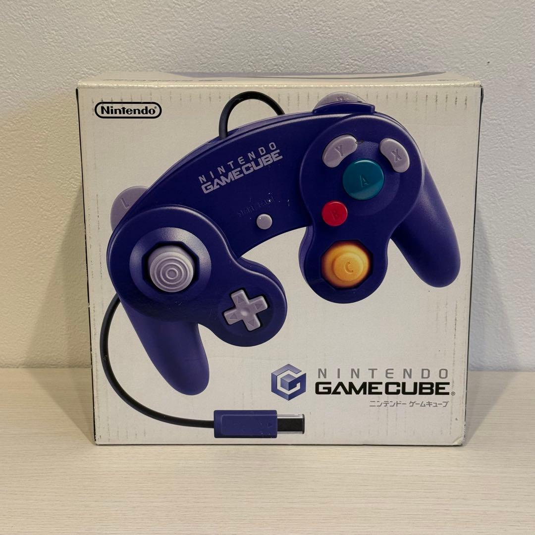 ゲームキューブ 本体 バイオレット 箱付き