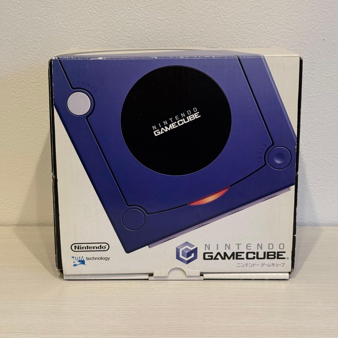 ゲームキューブ 本体 バイオレット 箱付き