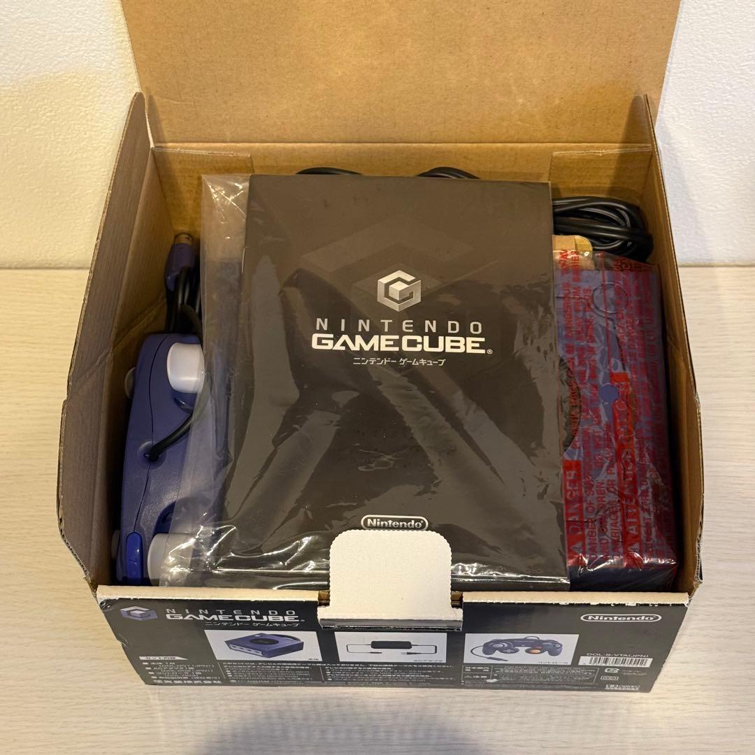 ゲームキューブ 本体 バイオレット 箱付き