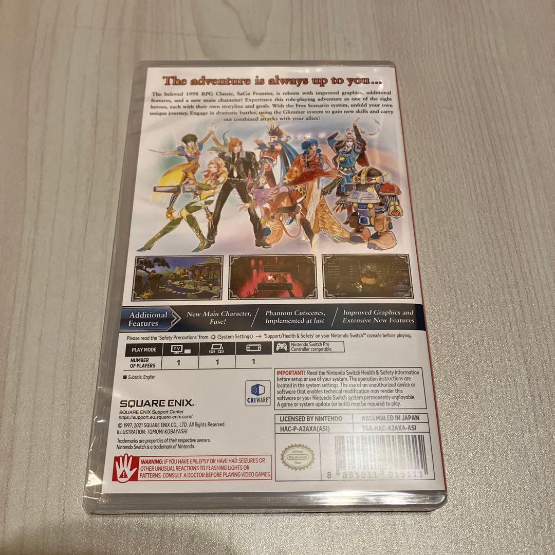 サガフロンティア　Switch 新品未開封