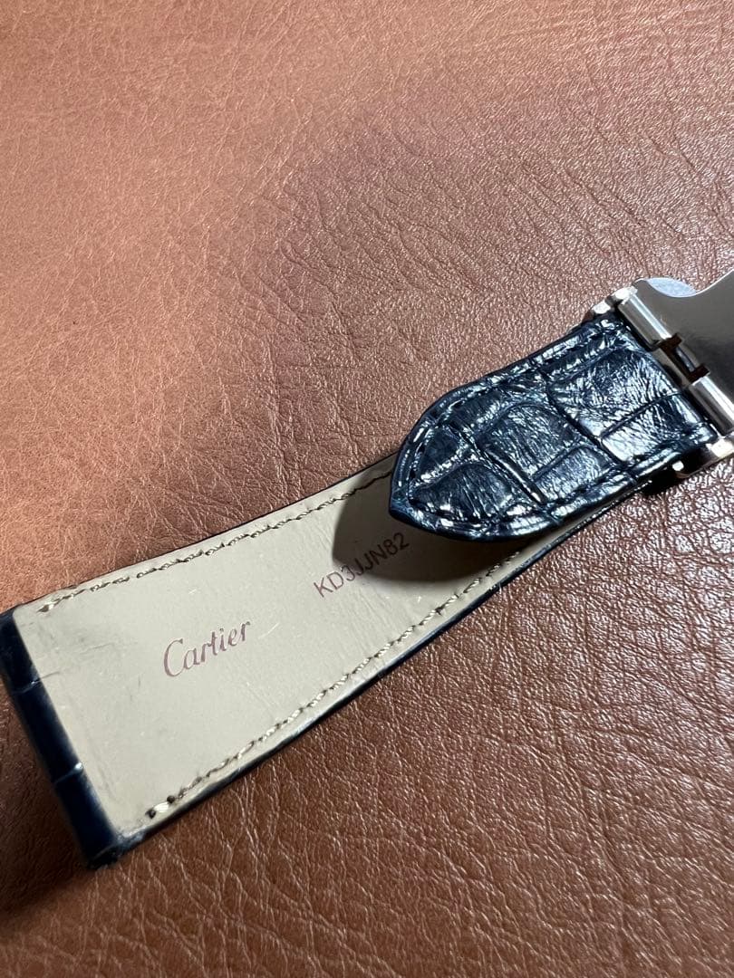 Cartier クロコダイルレザーベルト kd3jjn82 dバックル