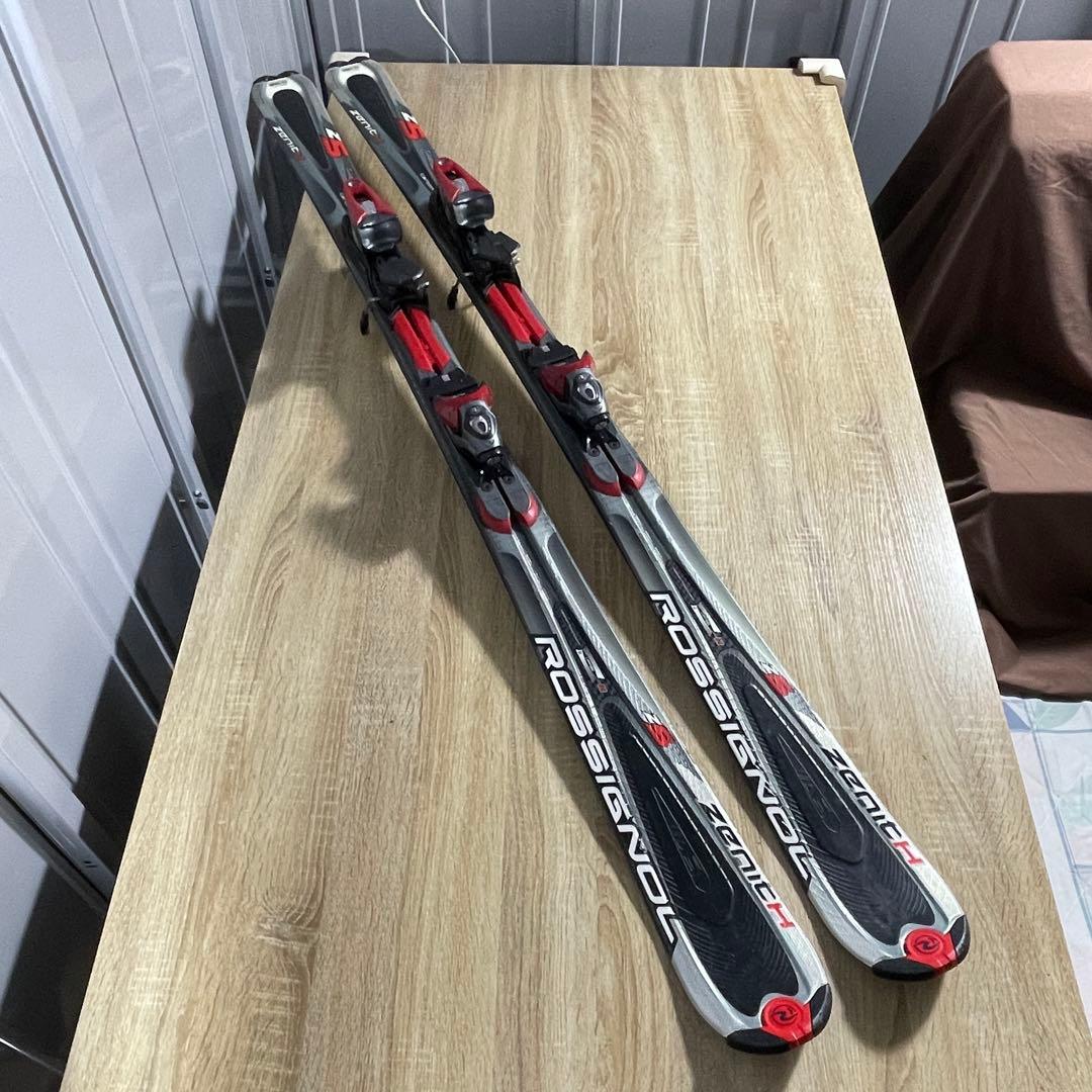 ROSSIGNOL162cm 26/26.5cm ストック110cmスキーセット