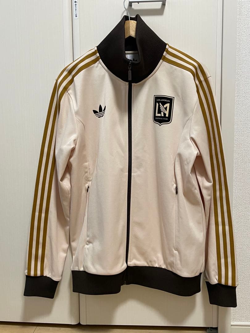 adidas トラックジャケット ロサンゼルスFC ブラウン