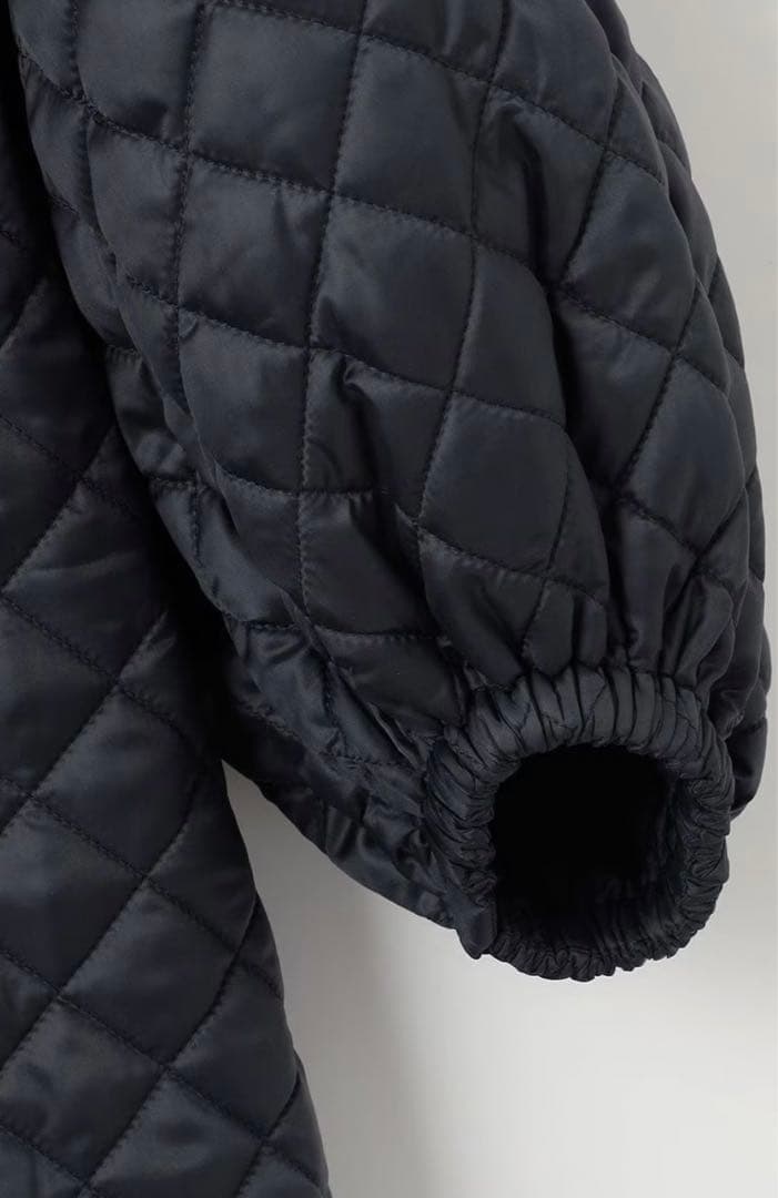 美品⭐︎亀恭子さんコラボ⭐︎オンワード#Newansキルティングロングコート0サイズ