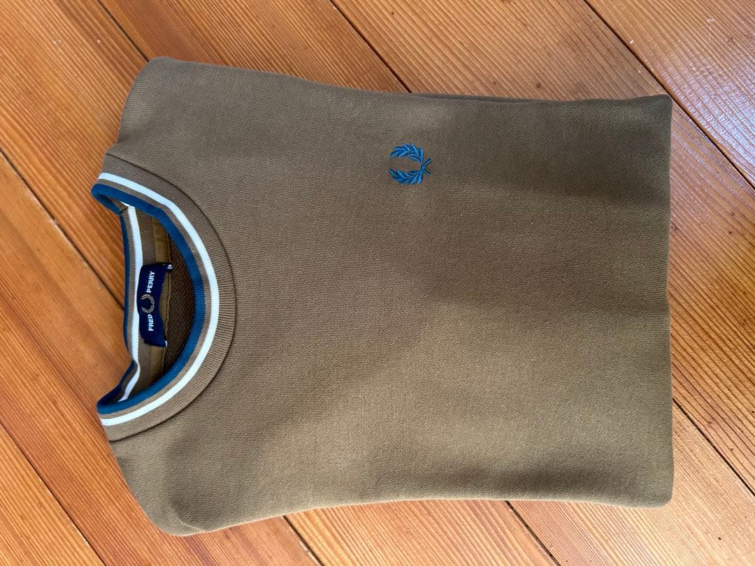 [FRED PERRY/フレッドペリー]クルーネックスウェット【Sサイズ】