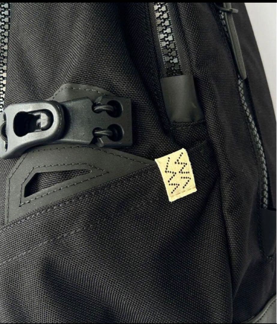 15日まで値下げ　VISVIM CORDURA20Lレザーバックパック 黒
