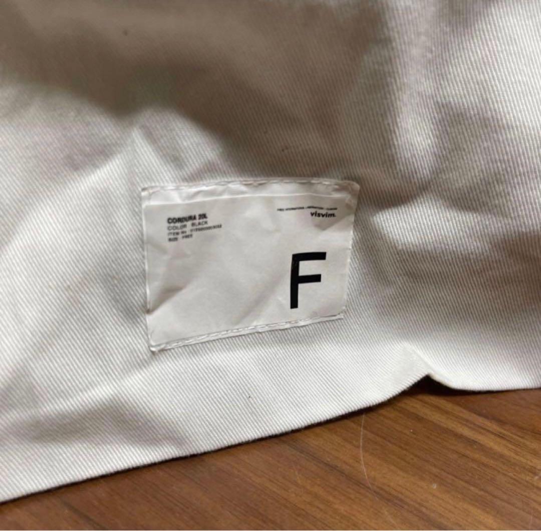 15日まで値下げ　VISVIM CORDURA20Lレザーバックパック 黒