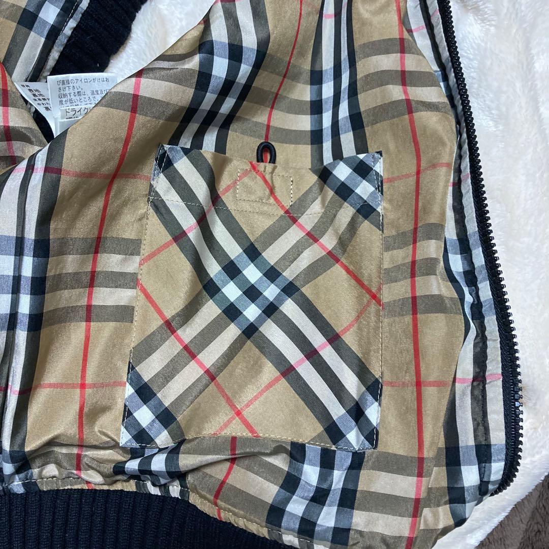 バーバリー　BURBERRY LONDON ファー付きベスト