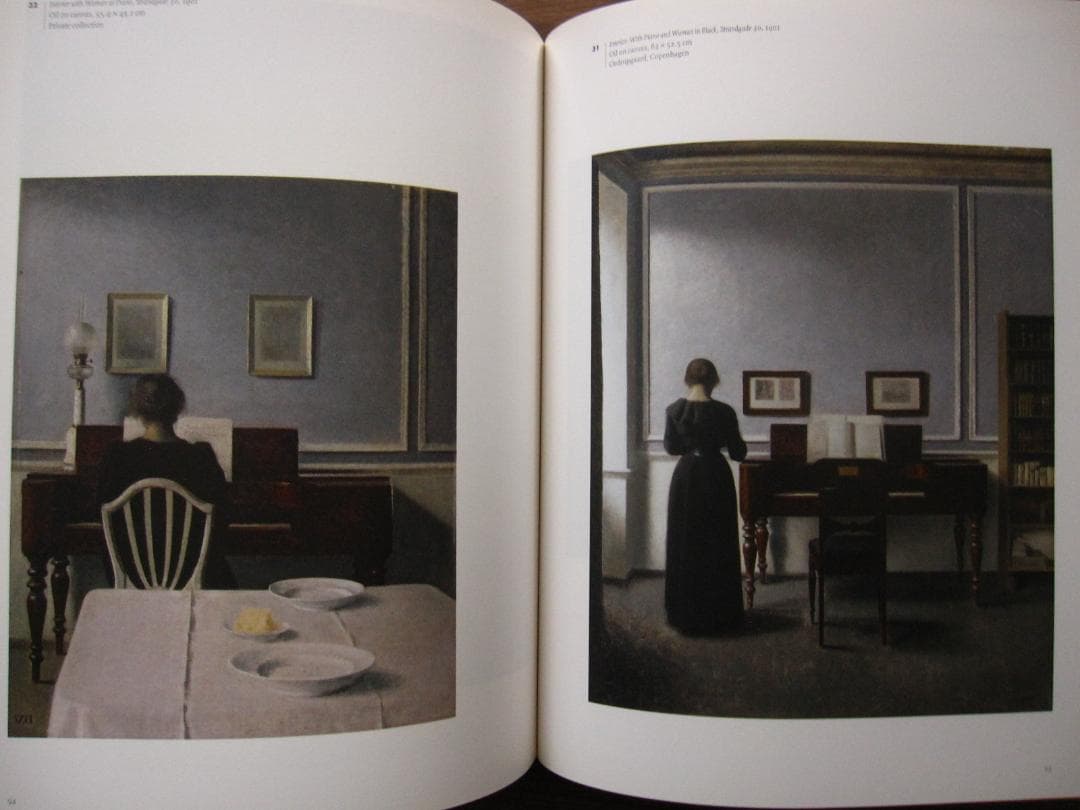 ヴィルヘルム　ハンマースホイ　画集　ハマスホイ