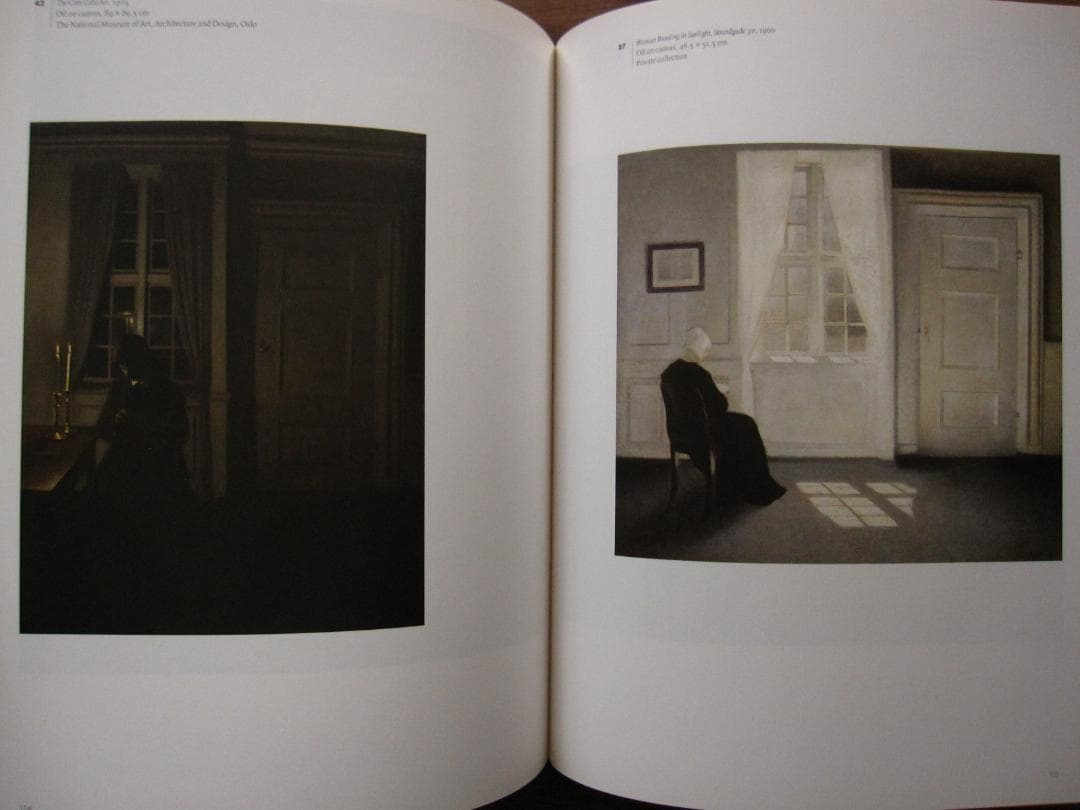 ヴィルヘルム　ハンマースホイ　画集　ハマスホイ