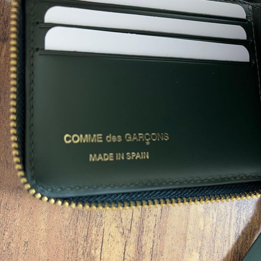 COMME DES GARÇONS ラウンドジップ　コンパクト　レザーウォレット