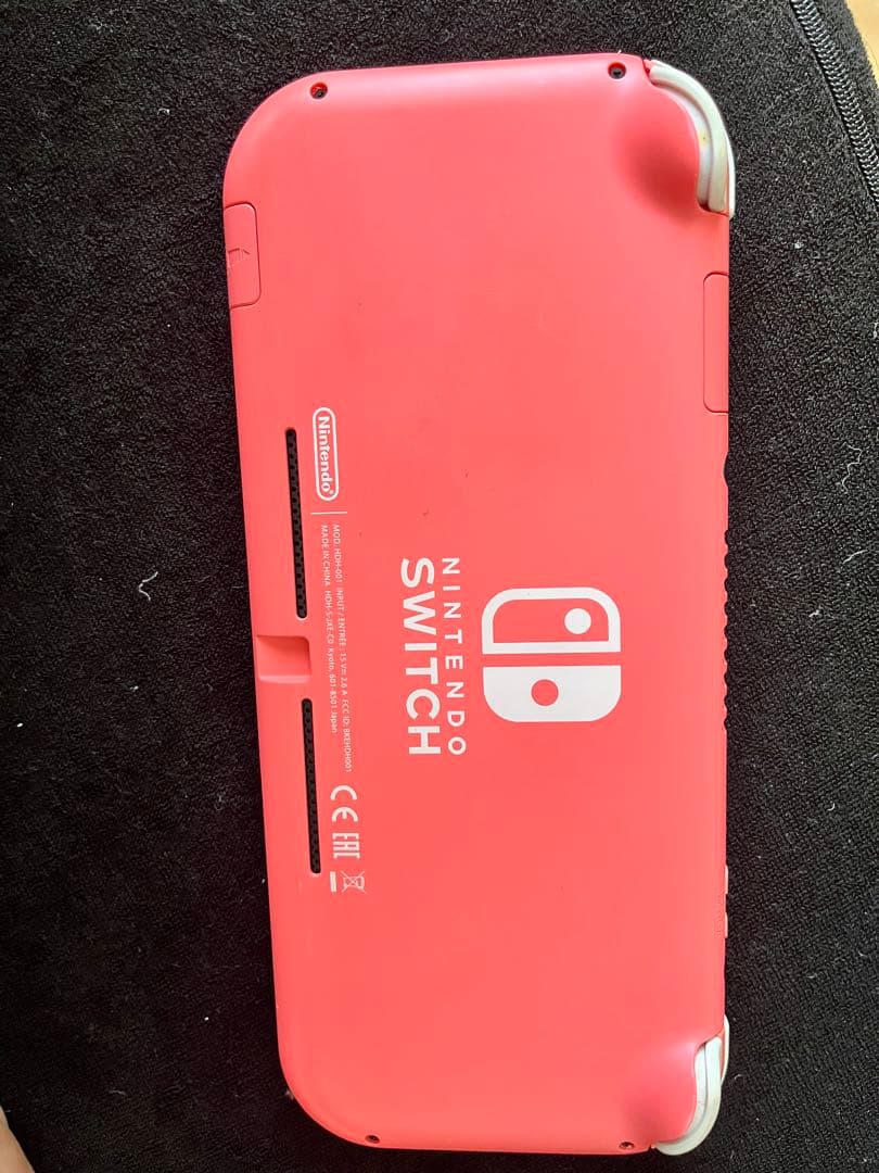 Nintendo Switch Lite ピンク　画面壊れ