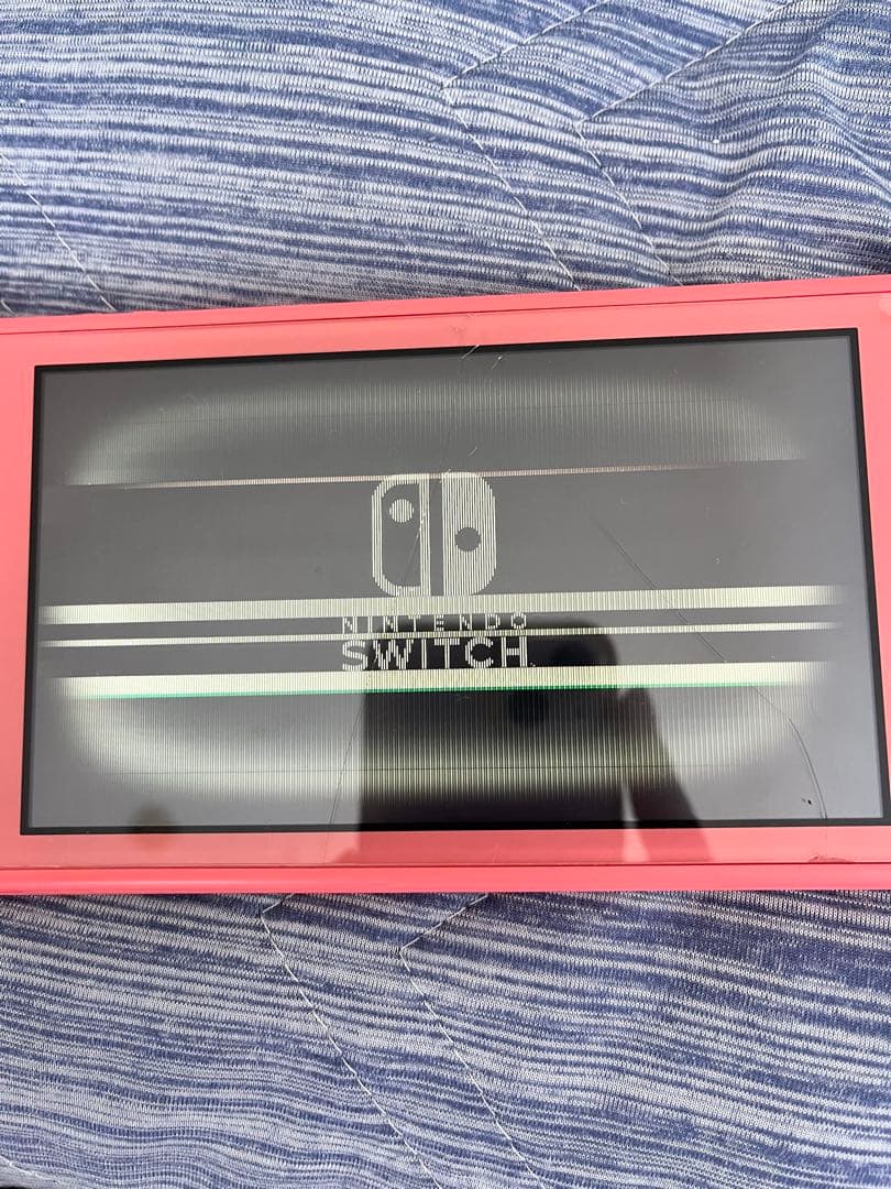 Nintendo Switch Lite ピンク　画面壊れ