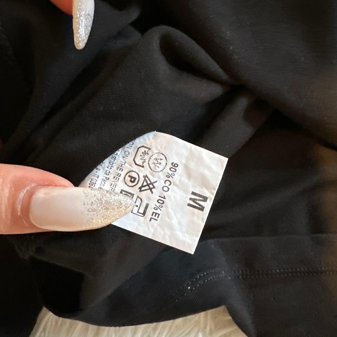 （2枚セット）USUALIS COLLECTION 7 ブラック長袖カットソー