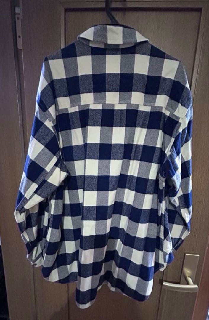 45RPM【80’s希少】紺白チェックなカバーオール