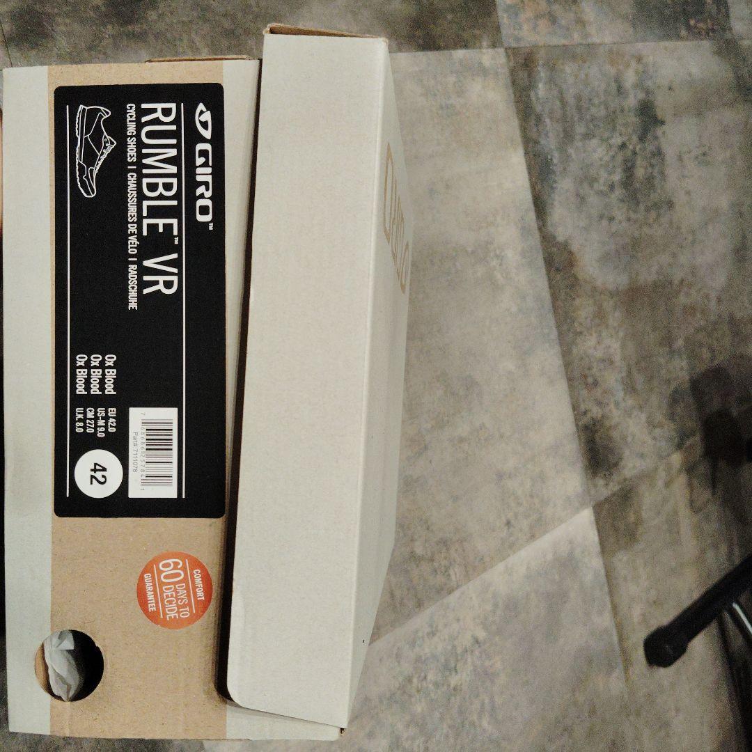 Giro Rumble VR シューズ 42 Ox Blood