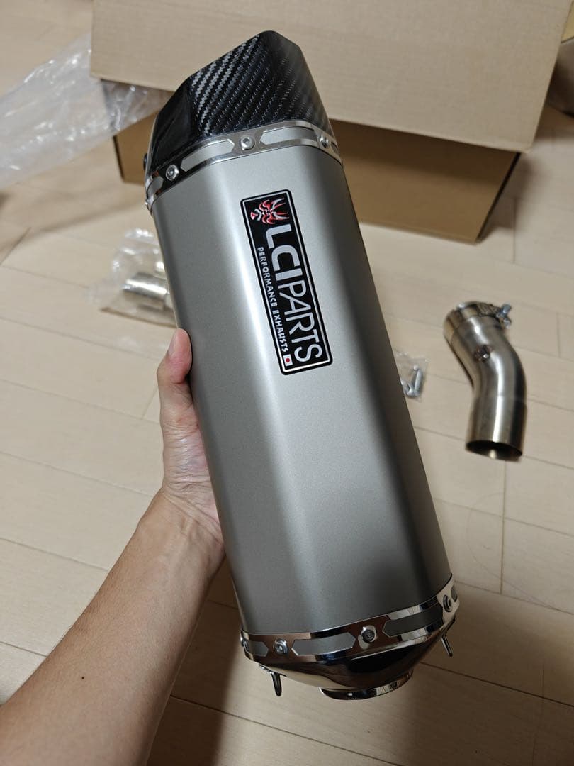 カワサキZX-25R 2023-2026 LCIPARTSスリップオンマフラー