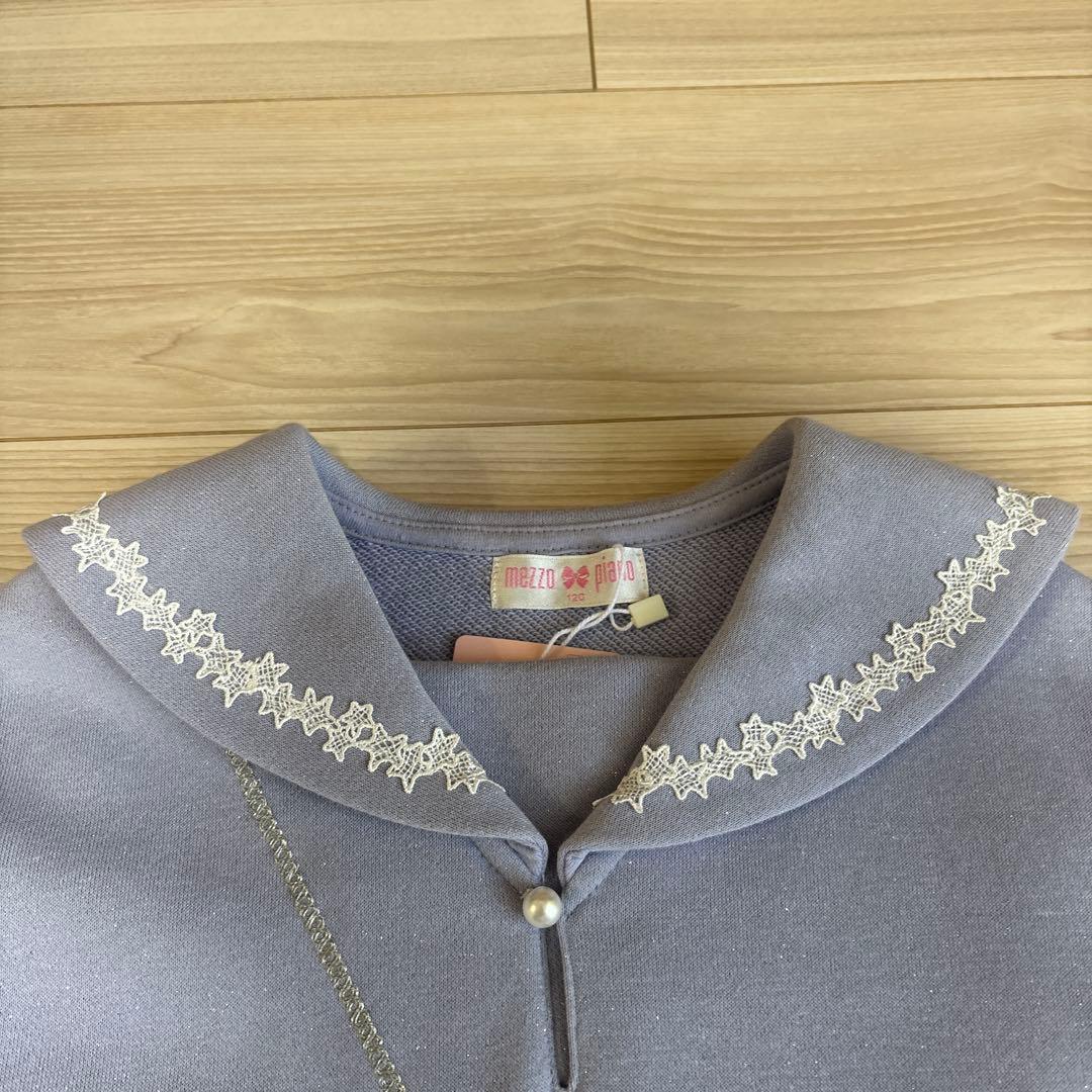 Mezzo Pianoセーラーワンピースとユニコーントレーナーとミントカットソー