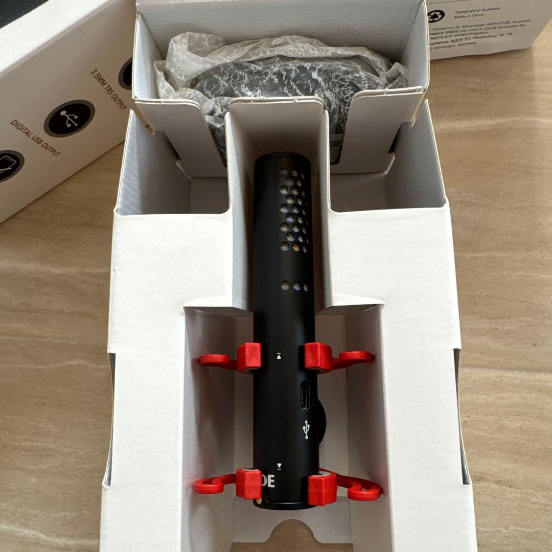 RØDE VideoMic GO II + WS12ウィンドシールド