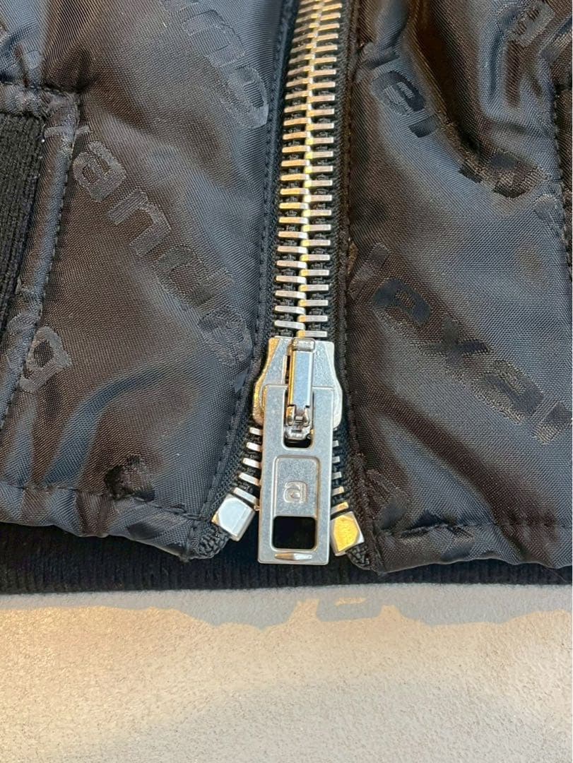 【新品未使用】Alexander Wang ブラック ミニスカート ジッパー付き