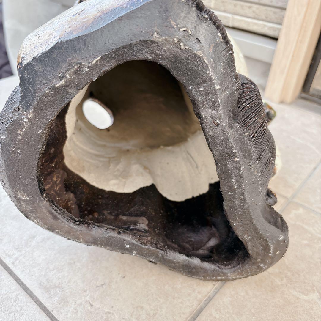 陶器製 たぬき 置物　信楽焼￼￼ たぬき　タヌキ　他抜き