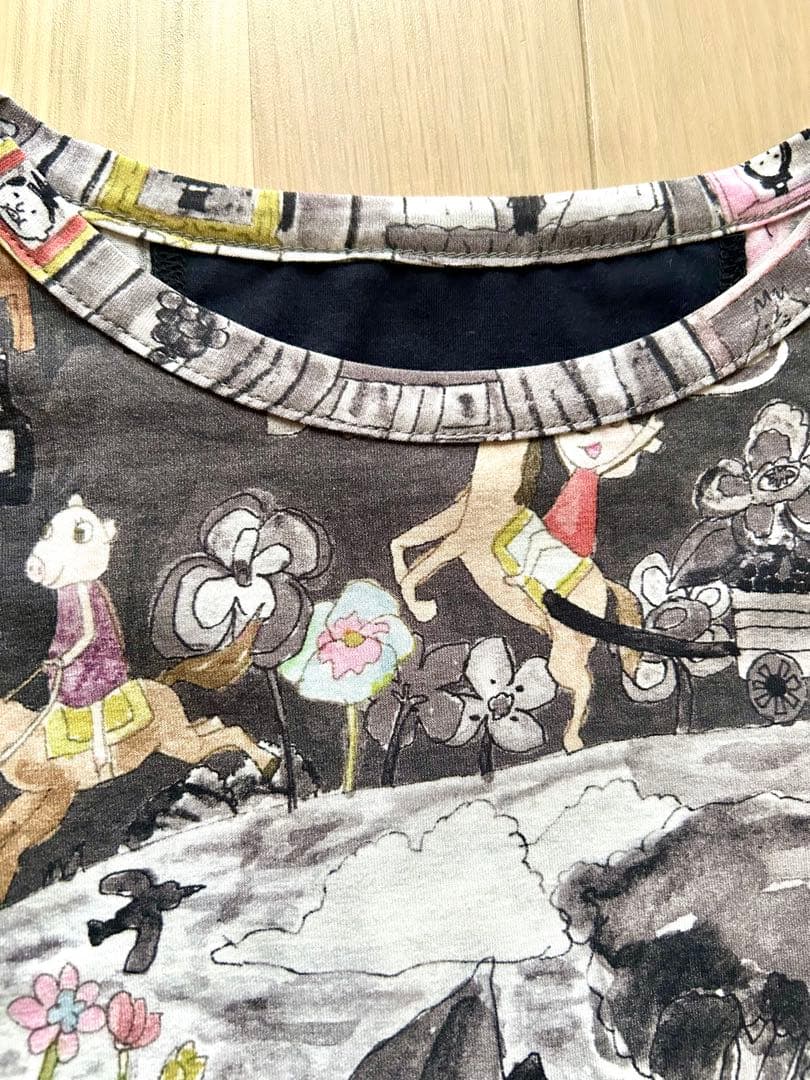 アルベロベロ　五分袖チュニック　 オレボレブラ