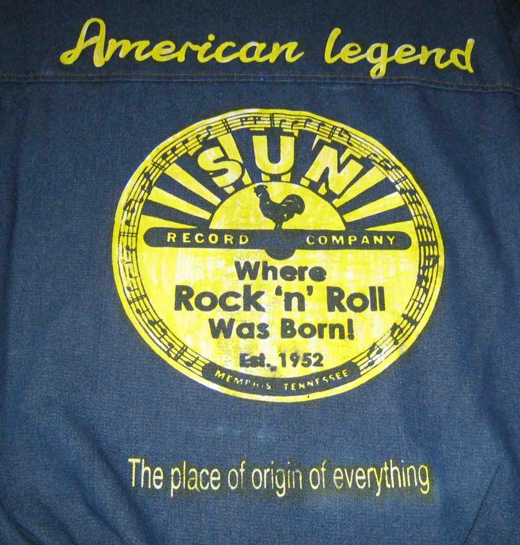 SUN RECORDS　サン・レコード　Rock’ｎ Rollデニム・ジャケット